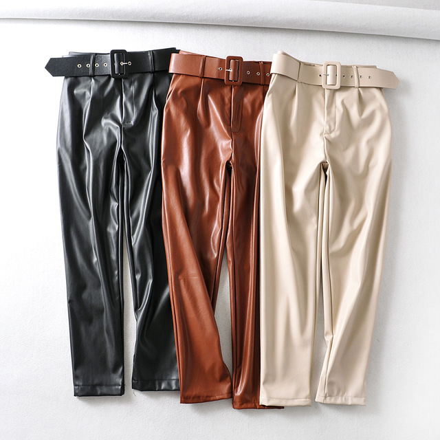 Leather pants