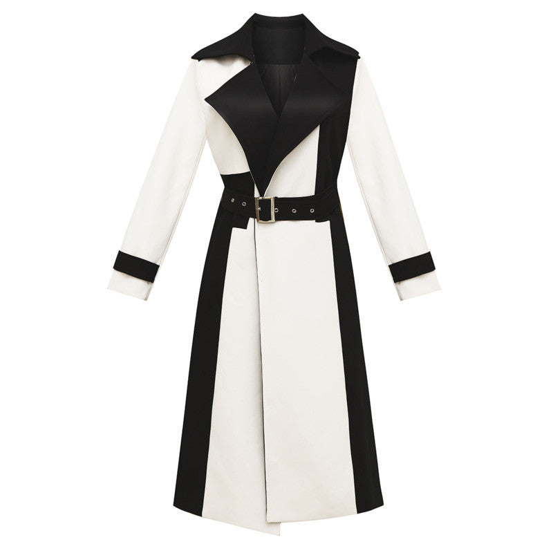 Black and White Trenchcoat