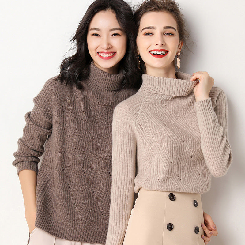 Turtleneck Cashmere Sweater