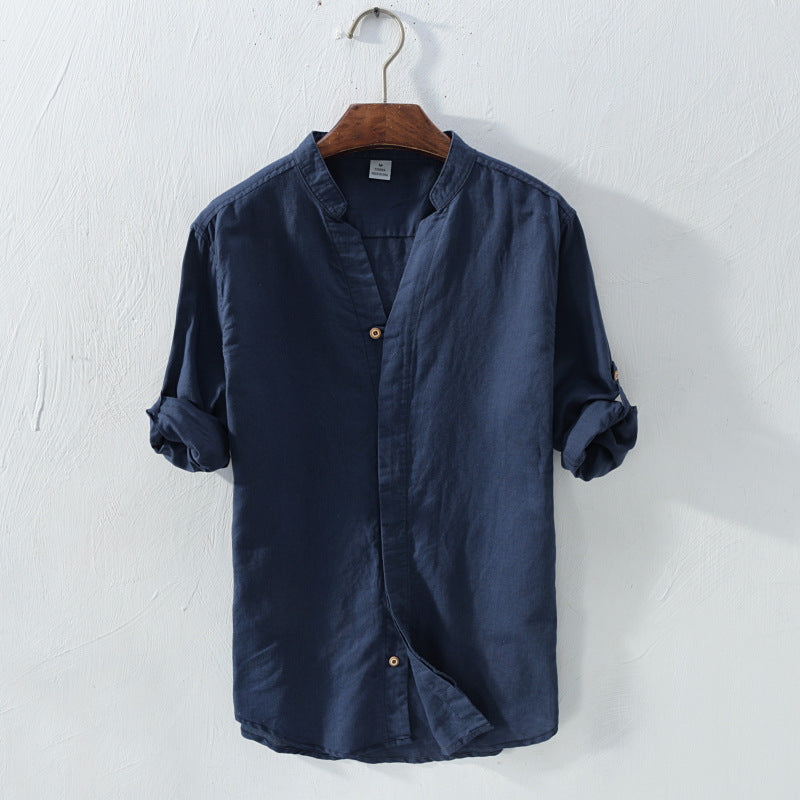 Linen Men's Casual Shirt