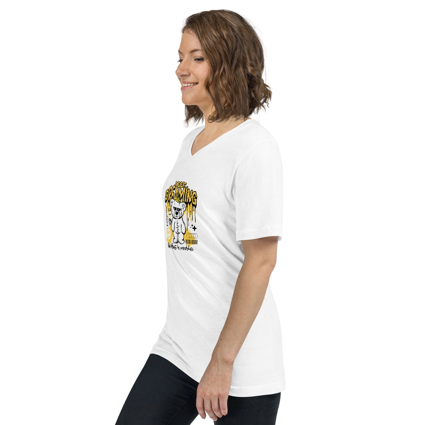 Bear V-Neck T-Shirt