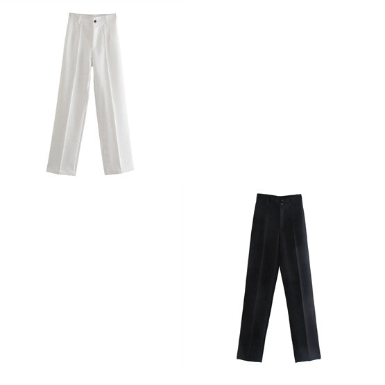 Women's Suit Pants High Waist