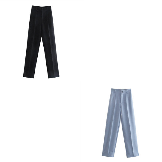 Women's Suit Pants High Waist